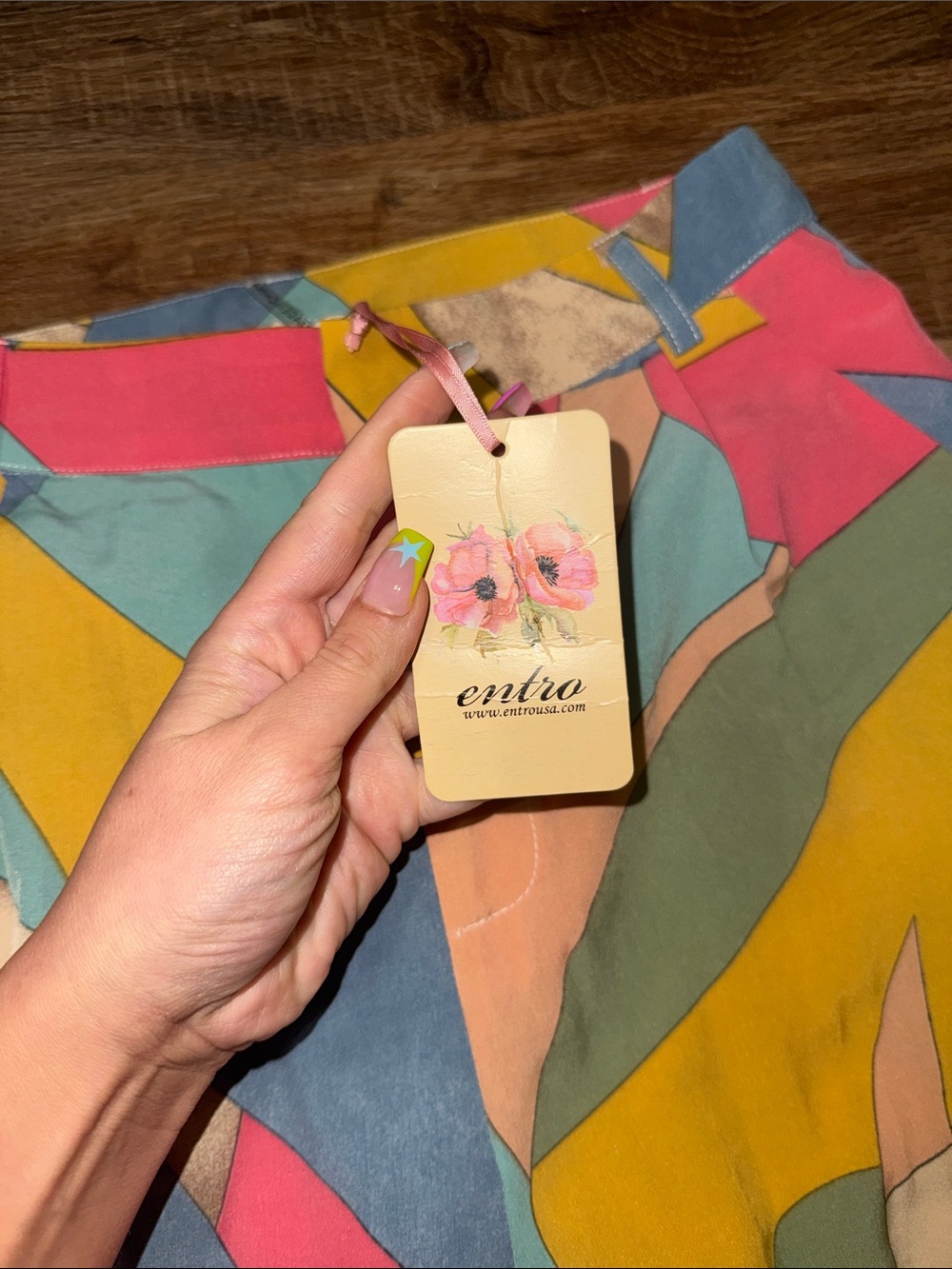 Colorblock Wide-Leg Pants - Picture 5 of 12